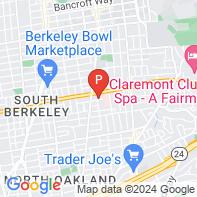 View Map of 2435 Webster Street,Berkeley,CA,94705